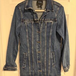 FDJ Women's Classic Blue Jean Jacket